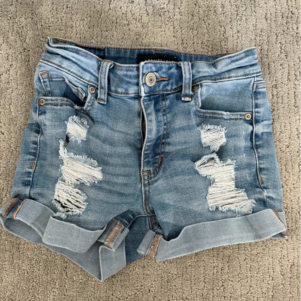 Aeropostale High Rise Denim Shorts
